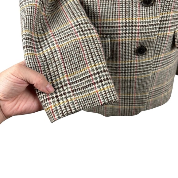 J.Crew Sommerset Blazer Houndstooth Wool Brown Academia Moon British Cloth 2 - Picture 5 of 16